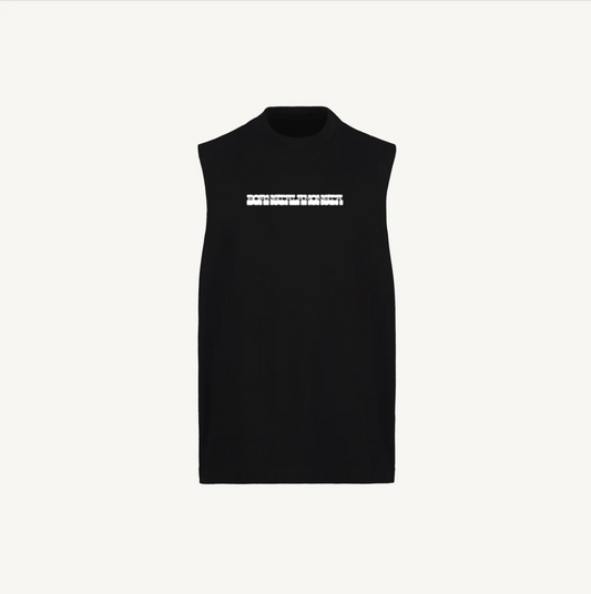 Bornstarlamonsta Deep Black Oversized Vest